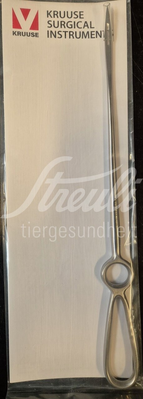 KRUUSE Bühner Nahtnadel Edelstahl 30 cm 1 Stück