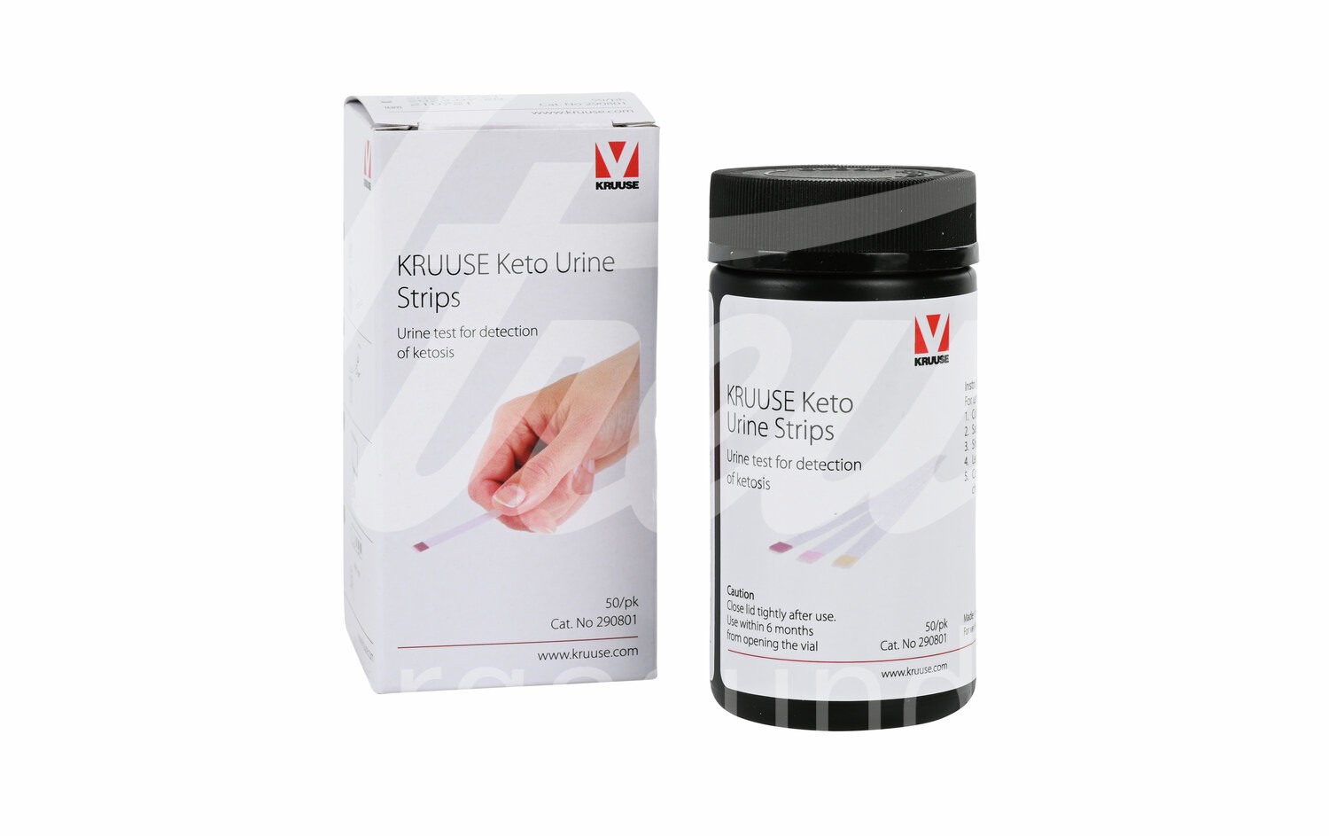 KRUUSE Keton Teststreifen für Harn 50 Stück