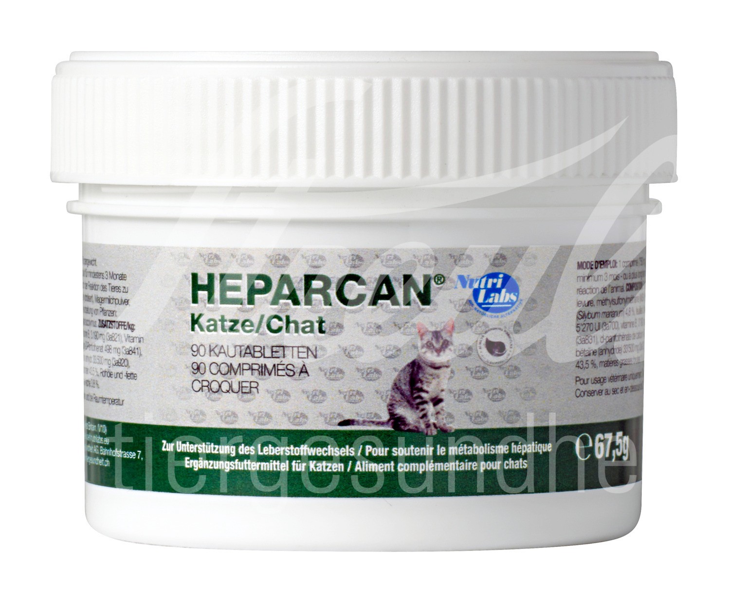 Nutrilabs Heparcan® Cat 90 Kautabletten