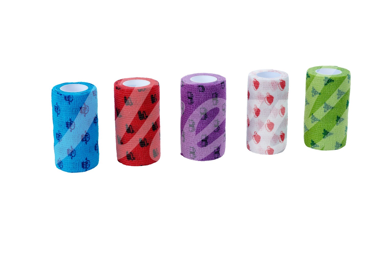 KRUUSE Fun Flex Weihnachten Bandagen 7.5cm x 4.5 m 10Stk.