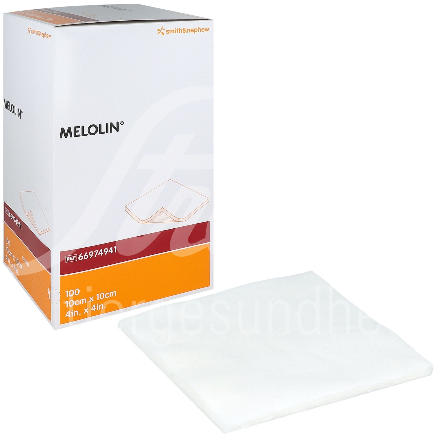 Melolin Wundkompressen 10x10cm steril Btl 10 Stk