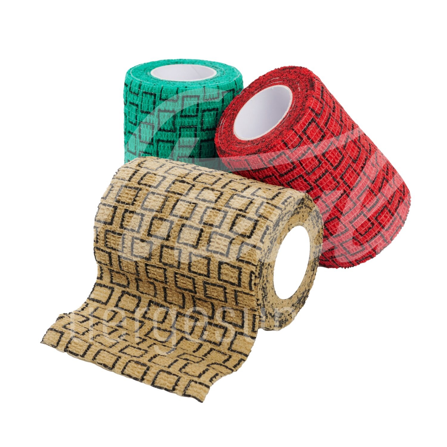 KRUUSE SafeVet Bandage m.Dehnungsanz. 5cm x 4.5m 10 Stk. KRUUSE SafeVet Bandage m.Dehnungsanz. 5cm x 4.5m 10 Stk.