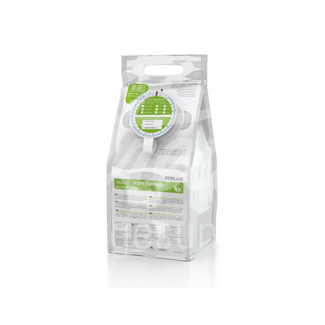 Incidin WIPES Flexpack Kappe grün 6 Karton 99 Stk