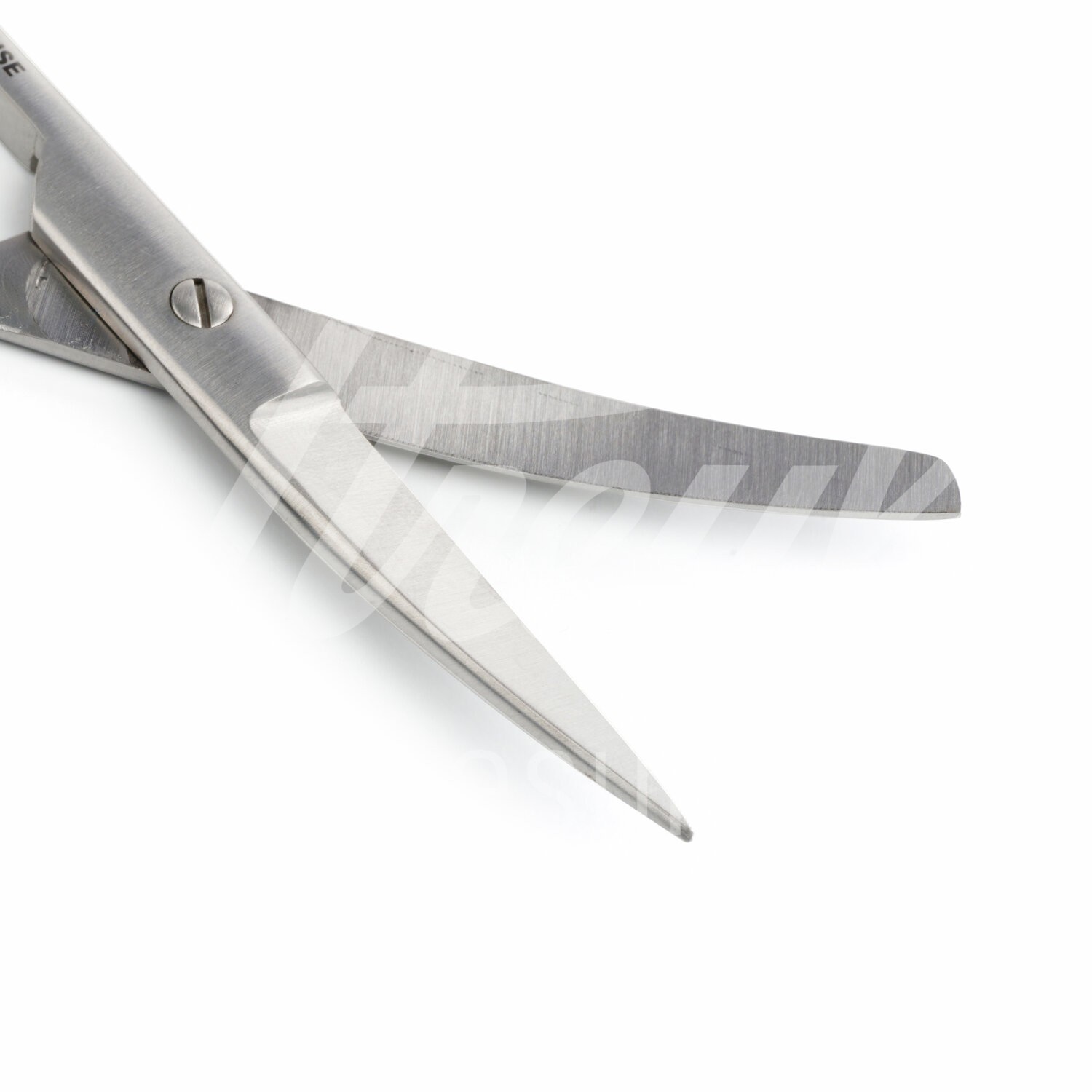 KRUUSE chirurgisch Schere micro Tone 14.5 cm sp/st gebogen LINKS 1 Stk