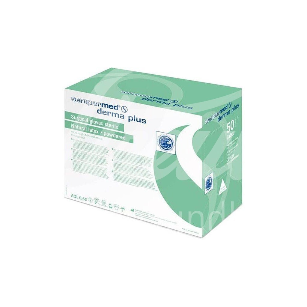 Sempermed Derma Plus 6.5 steril 50 Paar