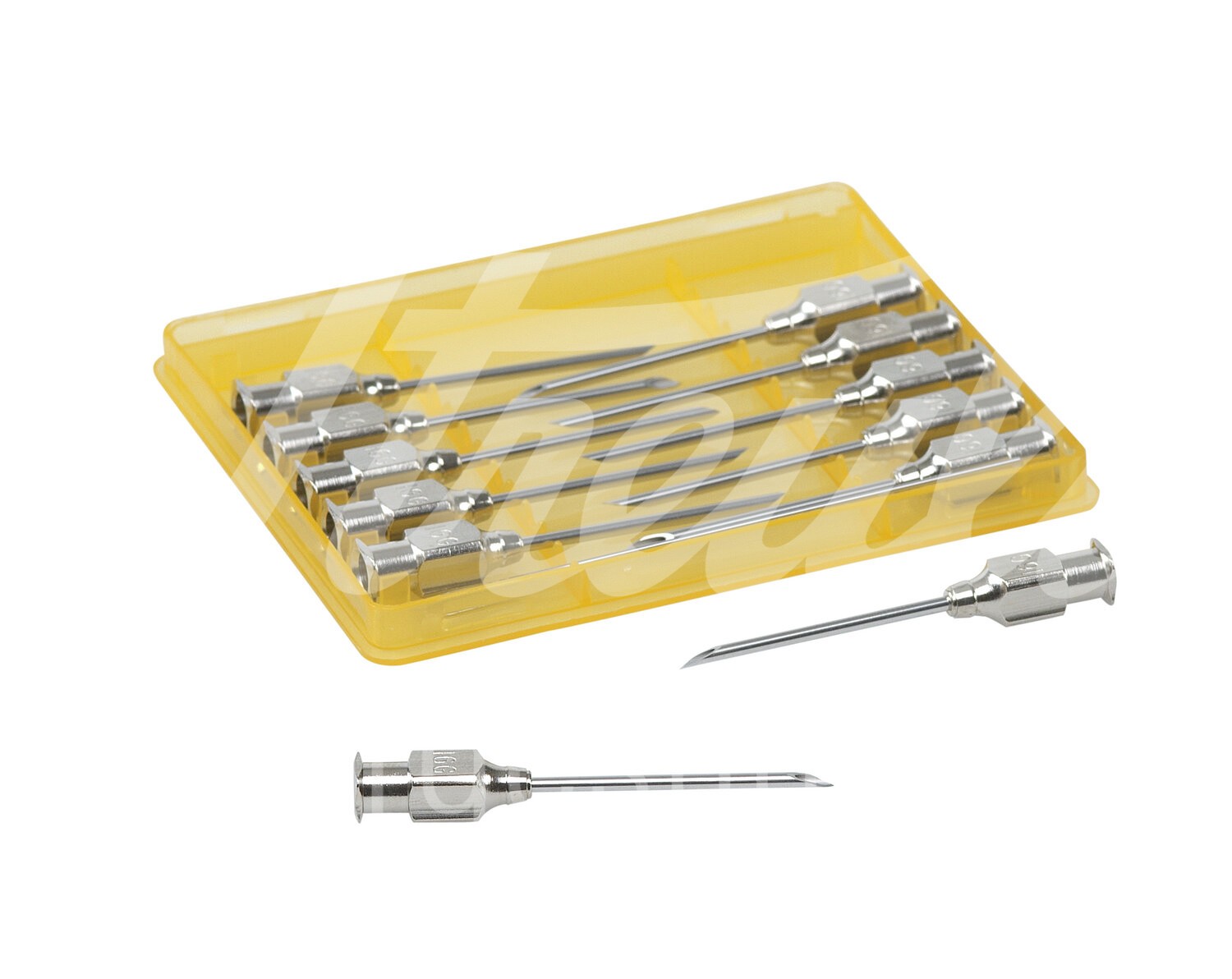 KRUUSE Vet Kanüle 16G 1.6 x 30 mm Luer Lock 12 Stk.