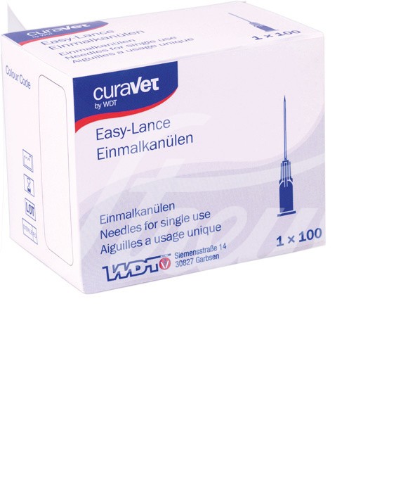 EASY LANCE 19G - 1,1 x 25 mm, elfenbein 100 Stück