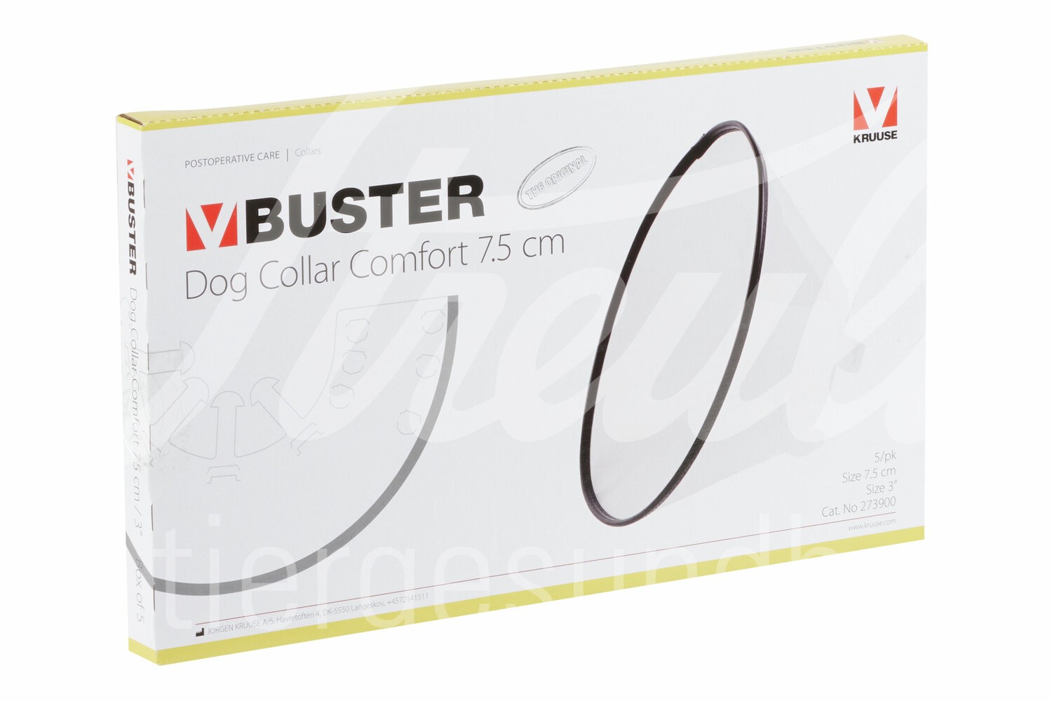 BUSTER Halskragen Comfort transp. Schnell-Versch. 7.5cm 5Stk BUSTER Halskragen Comfort transp. Schnell-Versch. 7.5cm 5Stk