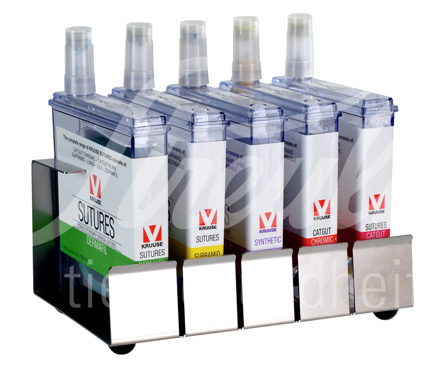 KRUUSE Flachspulenhalter für 5 Spulen 1 Stück