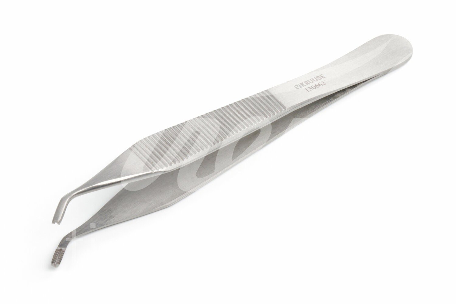 KRUUSE Pinzette Adson Brown 12.0 cm gebogen 7:7 Zähne 1 Stk