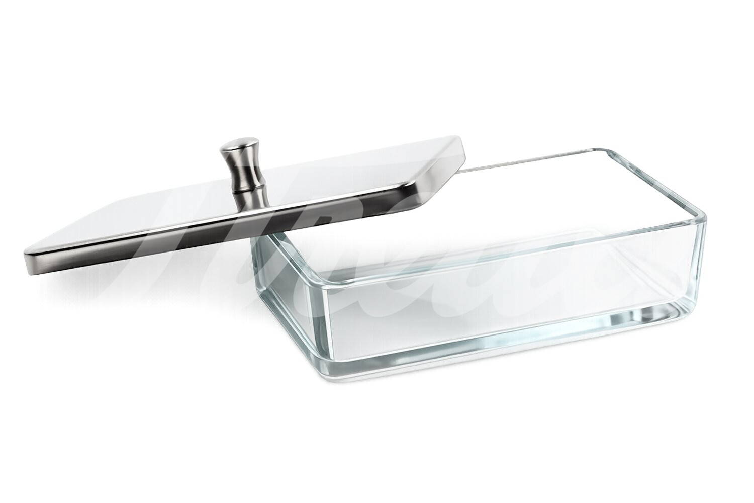 Glasschale mit Deckel 20x10x5 cm 1 Stück Glasschale mit Deckel 20x10x5 cm 1 Stück
