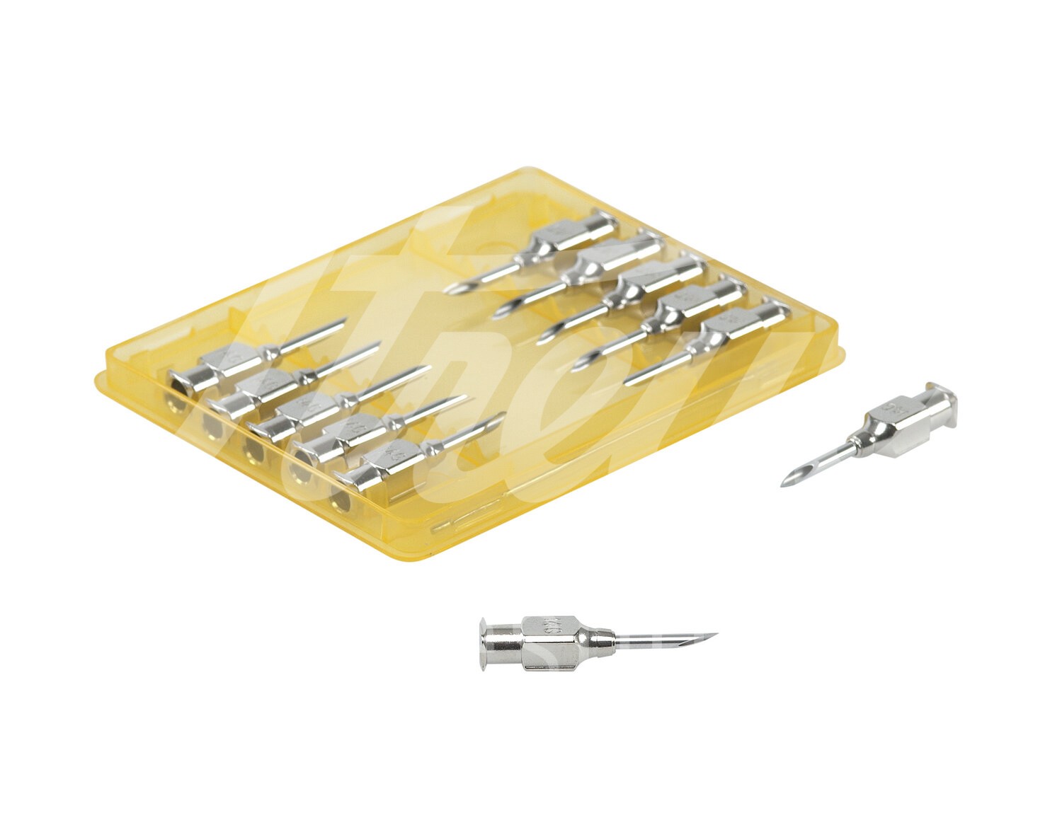 KRUUSE Vet Kanüle 14G 2.0 x 13 mm Luer Lock 12 Stk.