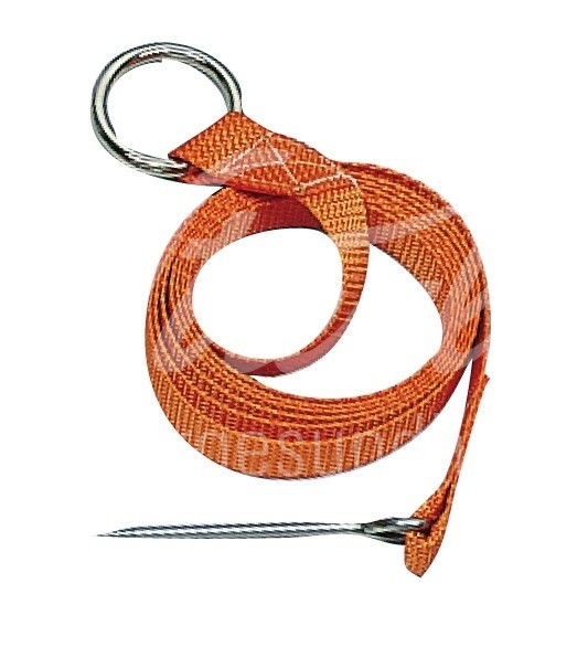 Aderlassschnur180cm mit Metallring u. Nadel 1 Stück