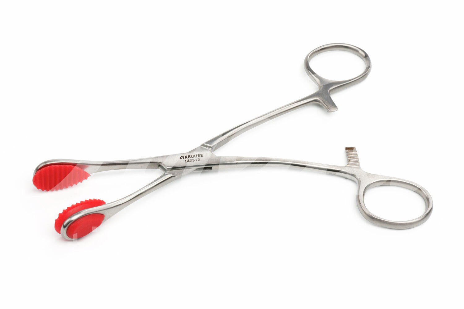 KRUUSE Gewebepinzette mit Gummibacken 21.0 cm 1 Stück