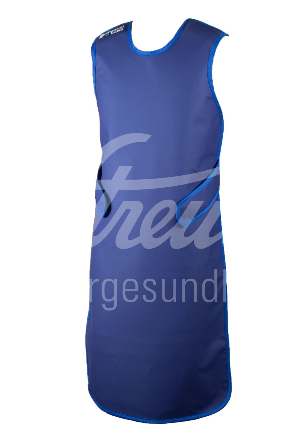 Röntgenschürze 110cm blau mit Klettverschluss 1 Stück