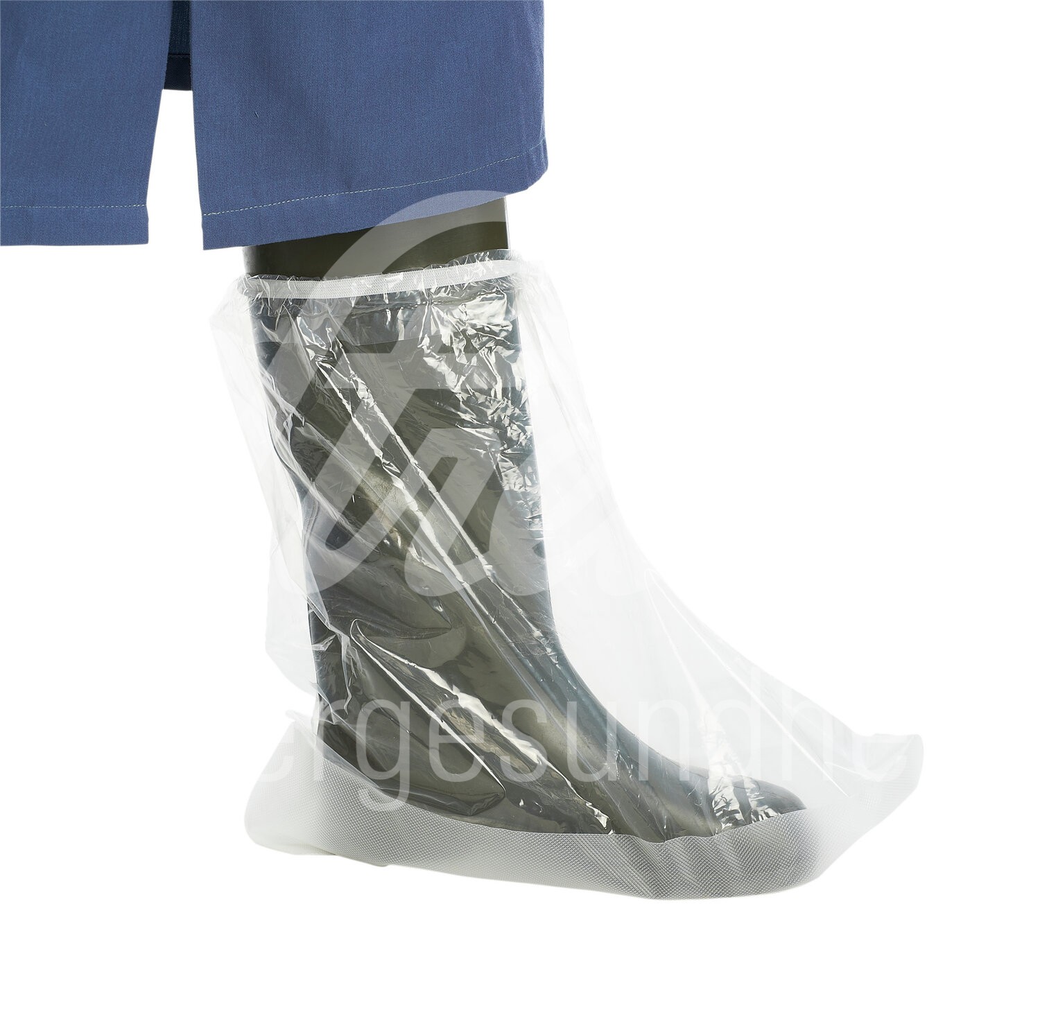 KRUTEX Überziehstiefel XXL 40cm 70µm 40 Stk m. Gummizug rutschfest