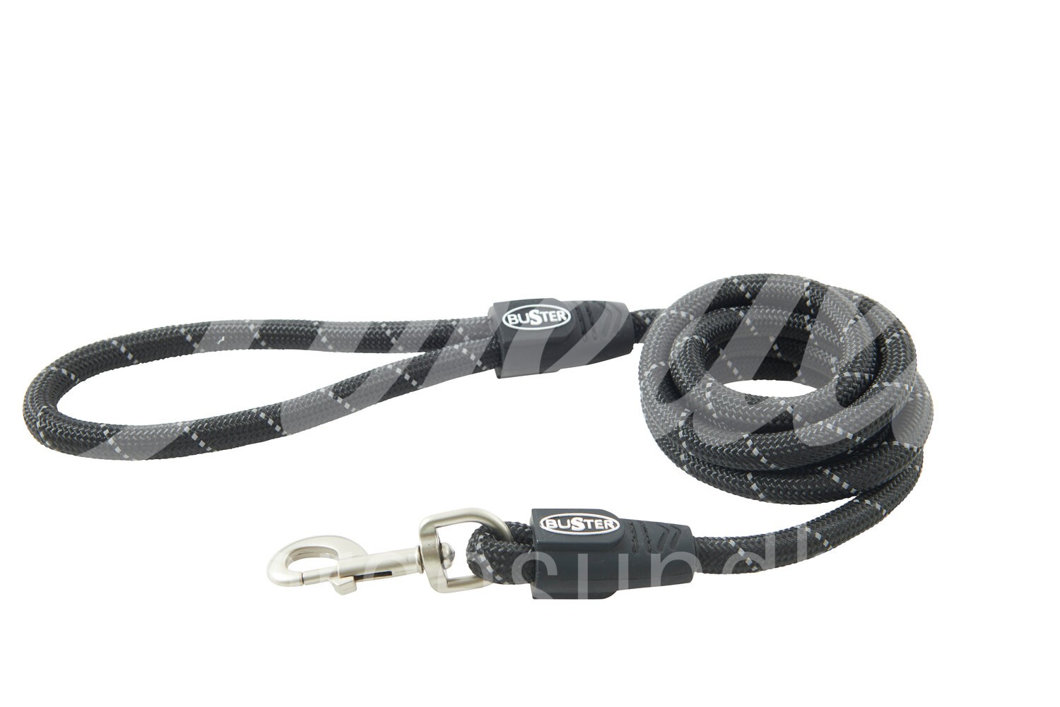 BUSTER Hundeleine Reflexseil 13 mm x 180 cm schwarz 1 Stück
