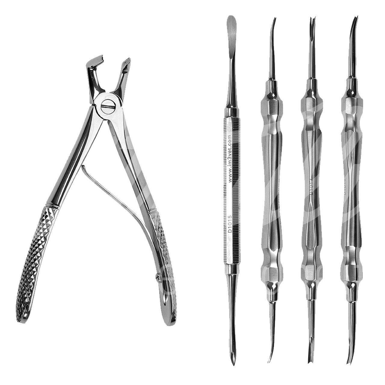 iM3 Instrumenten Set für Milchzähne, 5-teilig 1 Stück