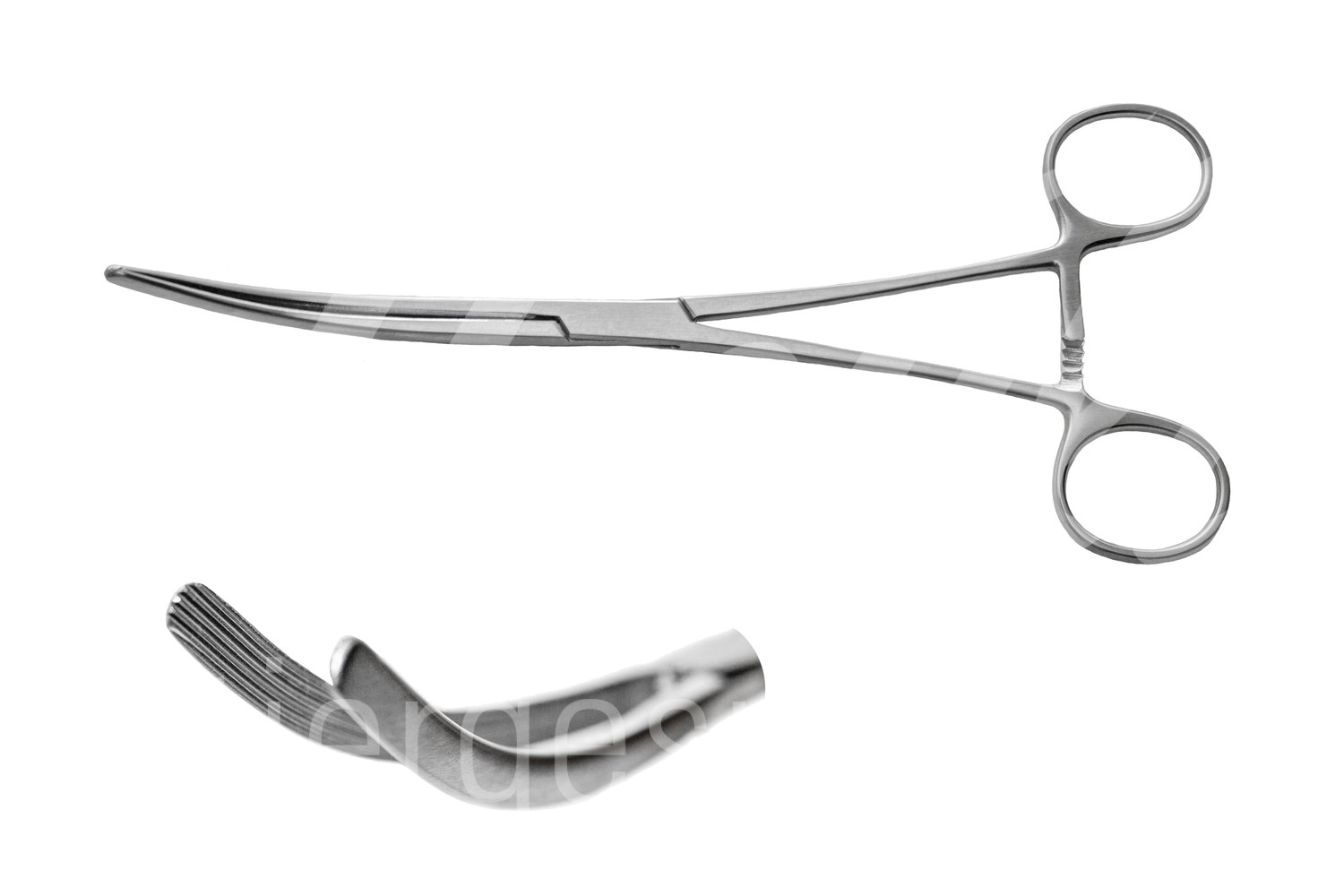 Darmklemme Mayo-Robson 21.0 cm gebogen 1 Stück