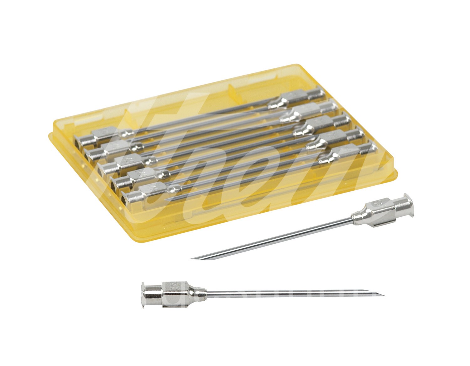 KRUUSE Vet Kanüle 14G 2.0 x 50 mm Luer Lock 12 Stk.