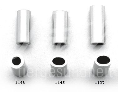 Fixierröhrchen Nylon bis 40Kg 15 Stück