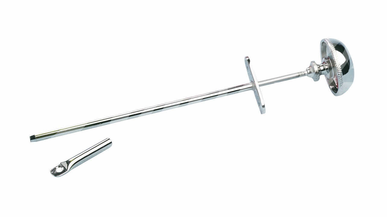 KRUUSE Trokar Ø 3 x 135 mm Edelstahl 1 Stück