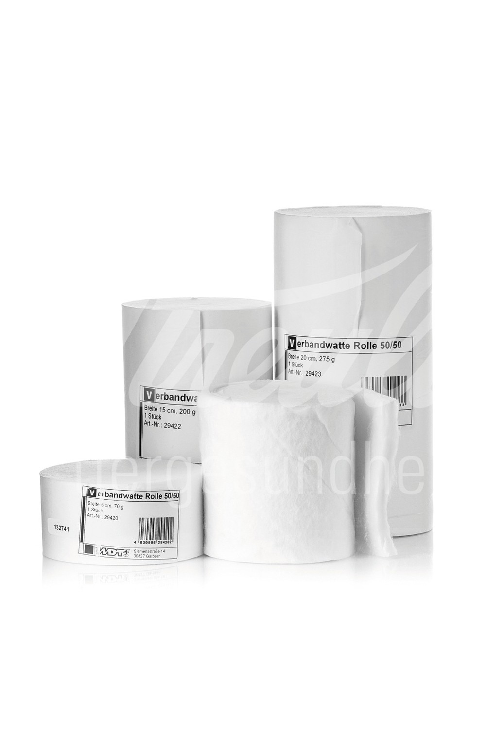 WDT Verbandwatte 10 cm, gerollt 140 g 1 Stück