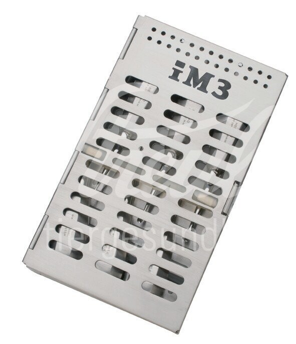iM3 Instrumentenbox mit Deckel Edelstahl 1 Stück