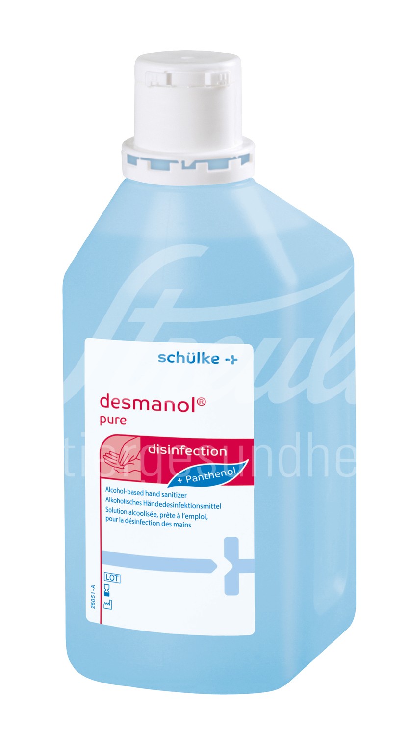 desmanol pure Euroflasche 1 Liter 1 Stück