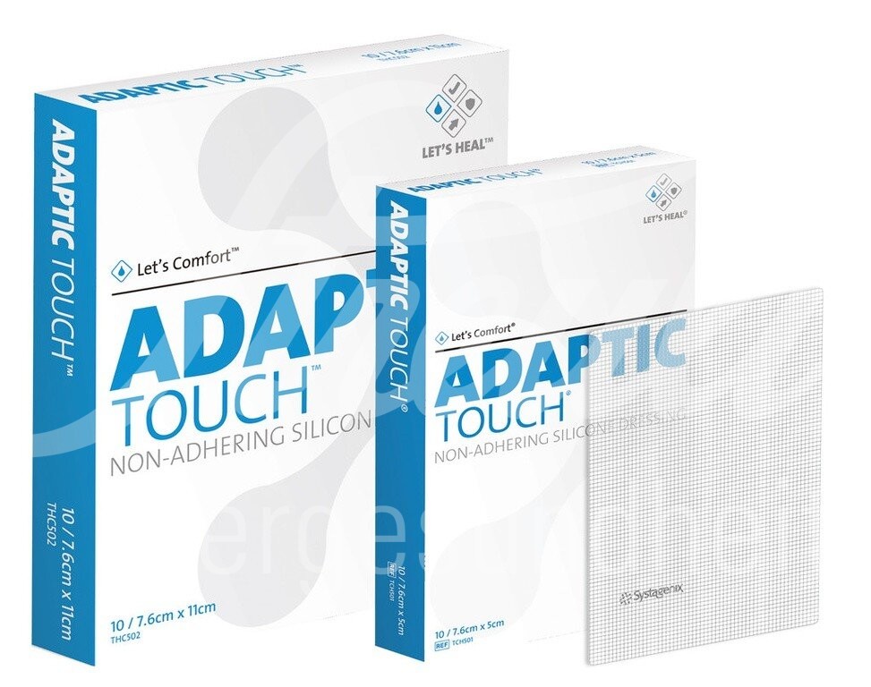 ADAPTIC TOUCH Wunddistanzgitter 12.7x15cm 10 Stk