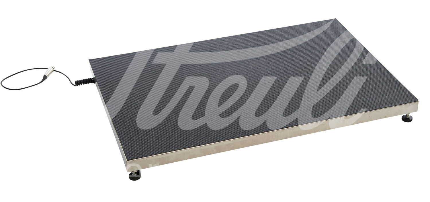 KRUUSE Plattformwaage Walk-on bis 250 kg inkl. Matte 1 Stück