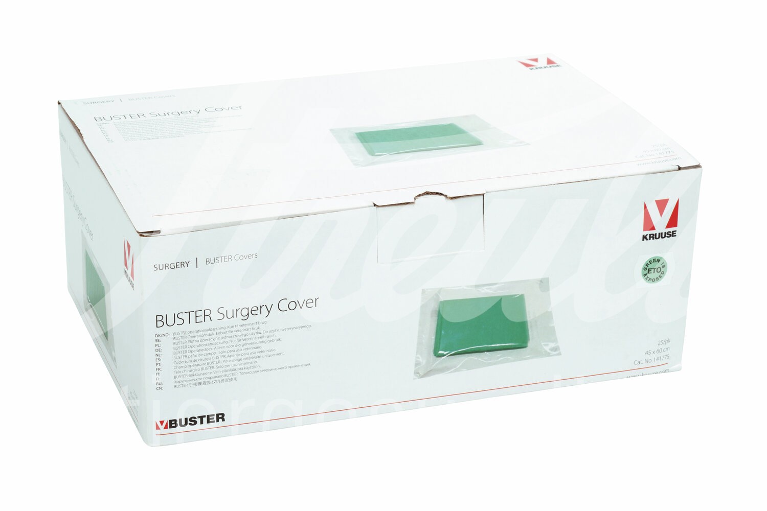 BUSTER OP-Abdecktuch o.Loch 1-lagig PE 45 x 60 cm 25 Stück