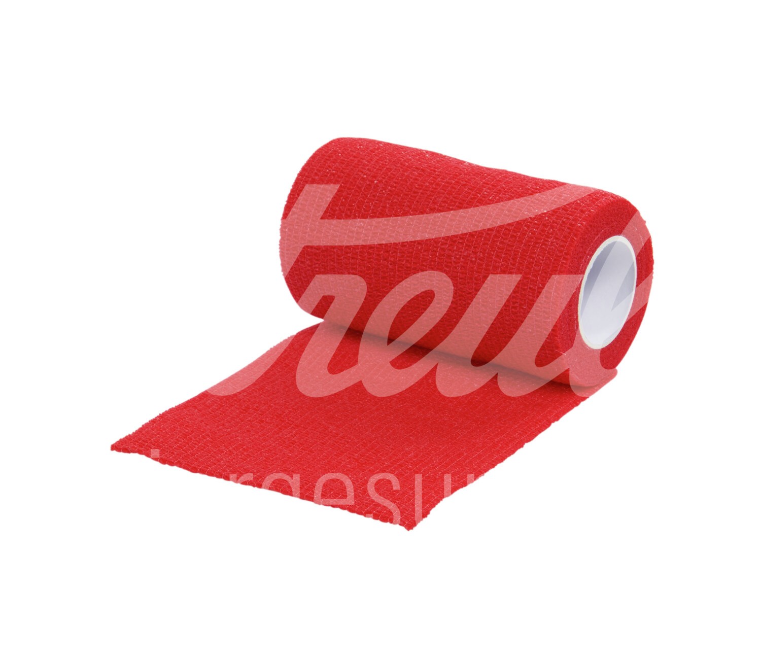 KRUUSE Vet Flex Bandage selbstkl. 10cm x 4.5m rot 10 Stk.