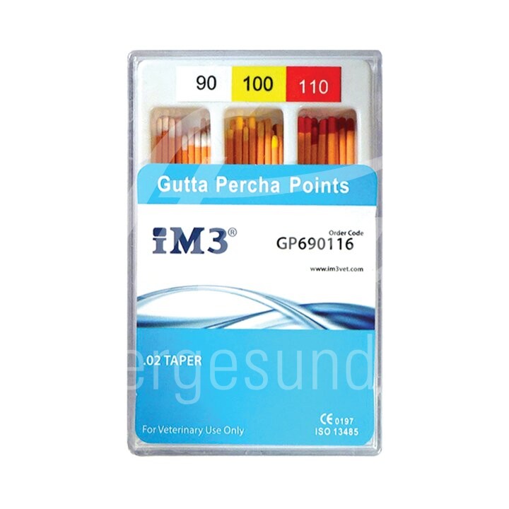 iM3 Guttapercha Spitzen 60 mm 90-110, 60 Stück