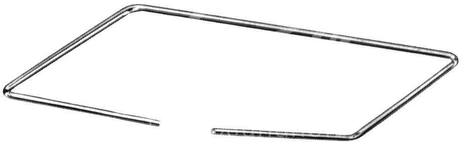 Spannrahmen 405 x 255 mm für 3/4-Container 1 Stück 1 Stück