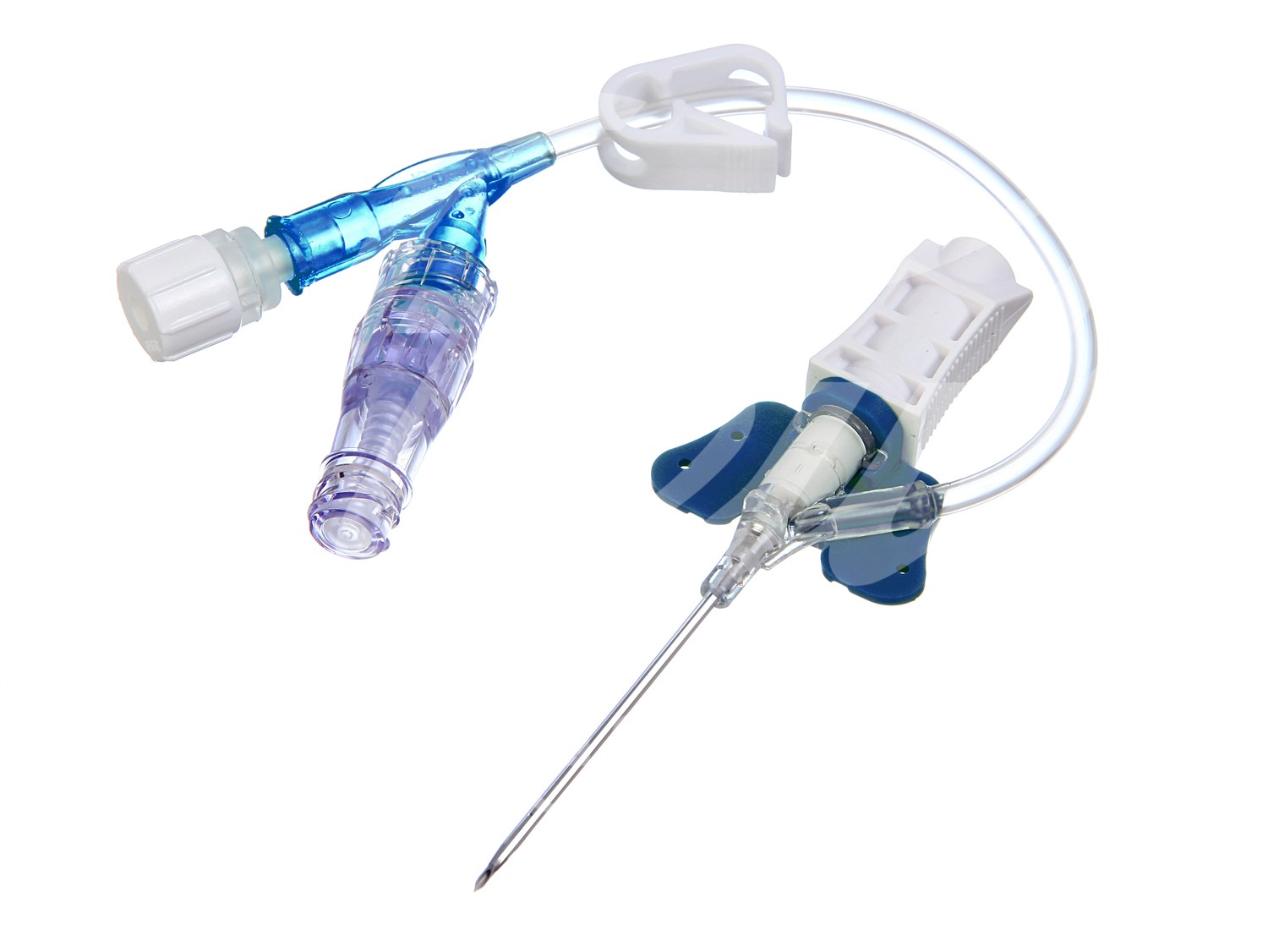 KRUUSE SafeVet IV Kombisatz 22G 0,9 x 25 mm blau 20 Stück