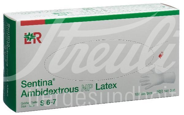 Sentina Handschuhe M Latex 100 Stk