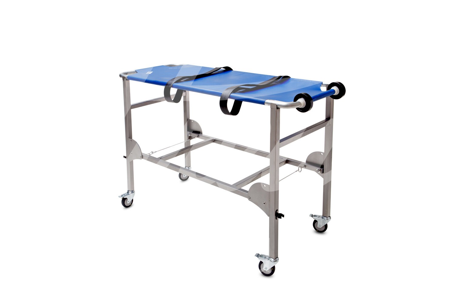 Fahrgestell für Kleintiertrage faltbar m. 4 Lenkrollen 1 Stück