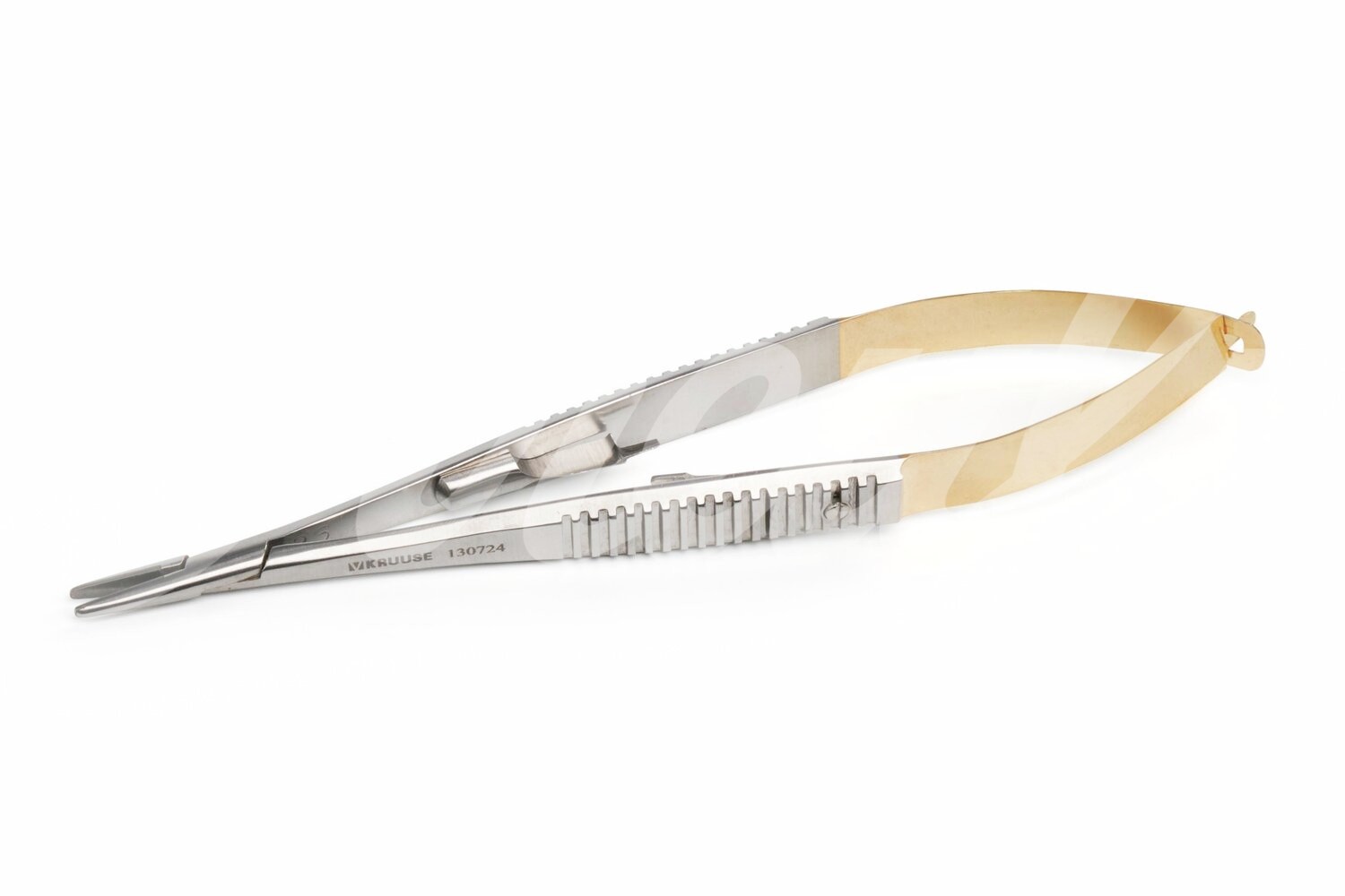 KRUUSE Nadelhalter Castroviejo TC 12.0 cm glatt gerade m.Sperre 1 Stück