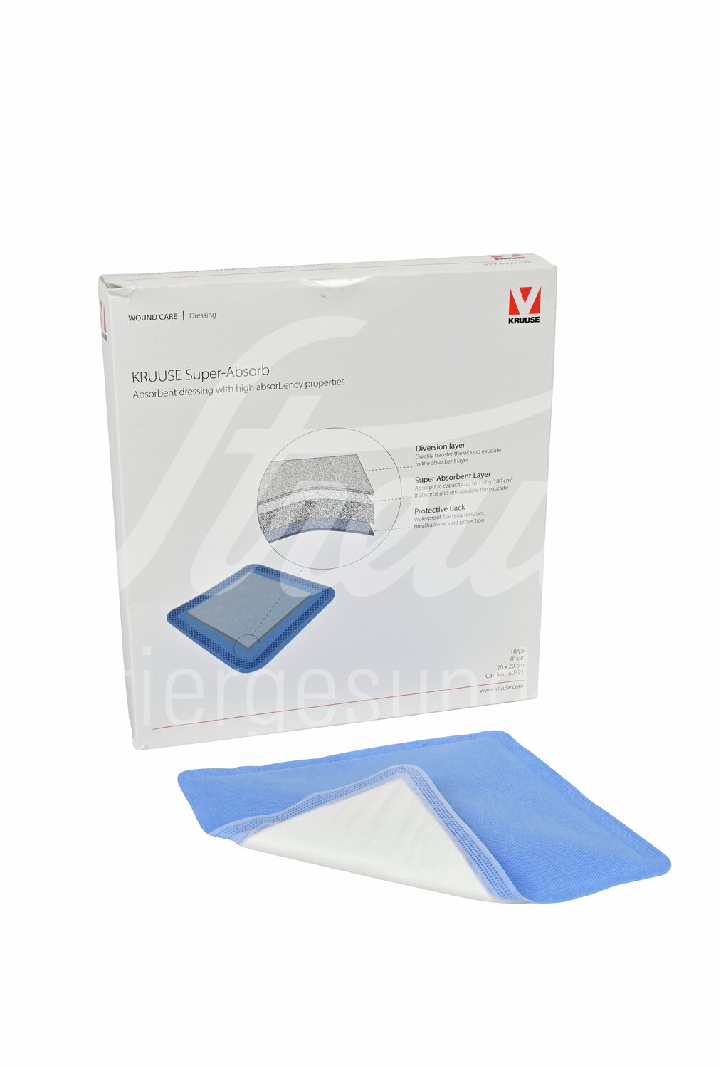 KRUUSE Super-Absorb 20 x 20 cm 10 Stück