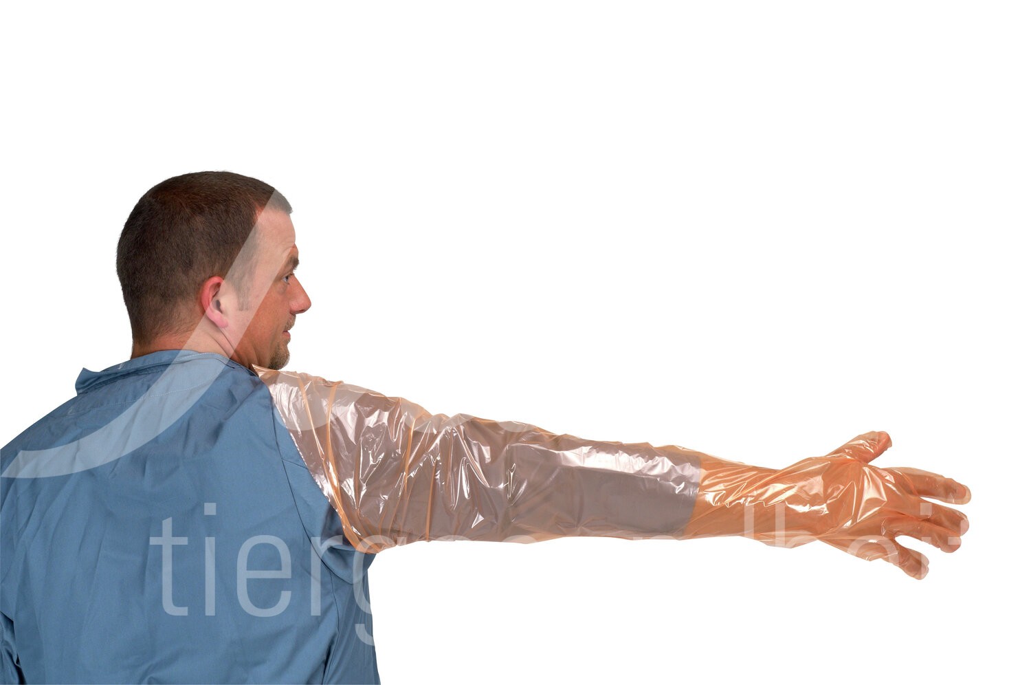 KRUTEX Super Sens. Rektal-Handsch. o.Schultersch. 97cm 100Stk