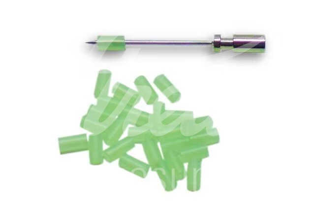 Kanülenverschlussteilchen 0,9/1,1/1,2 mm 50 Stück Kanülenverschlussteilchen 0,9/1,1/1,2 mm 50 Stück