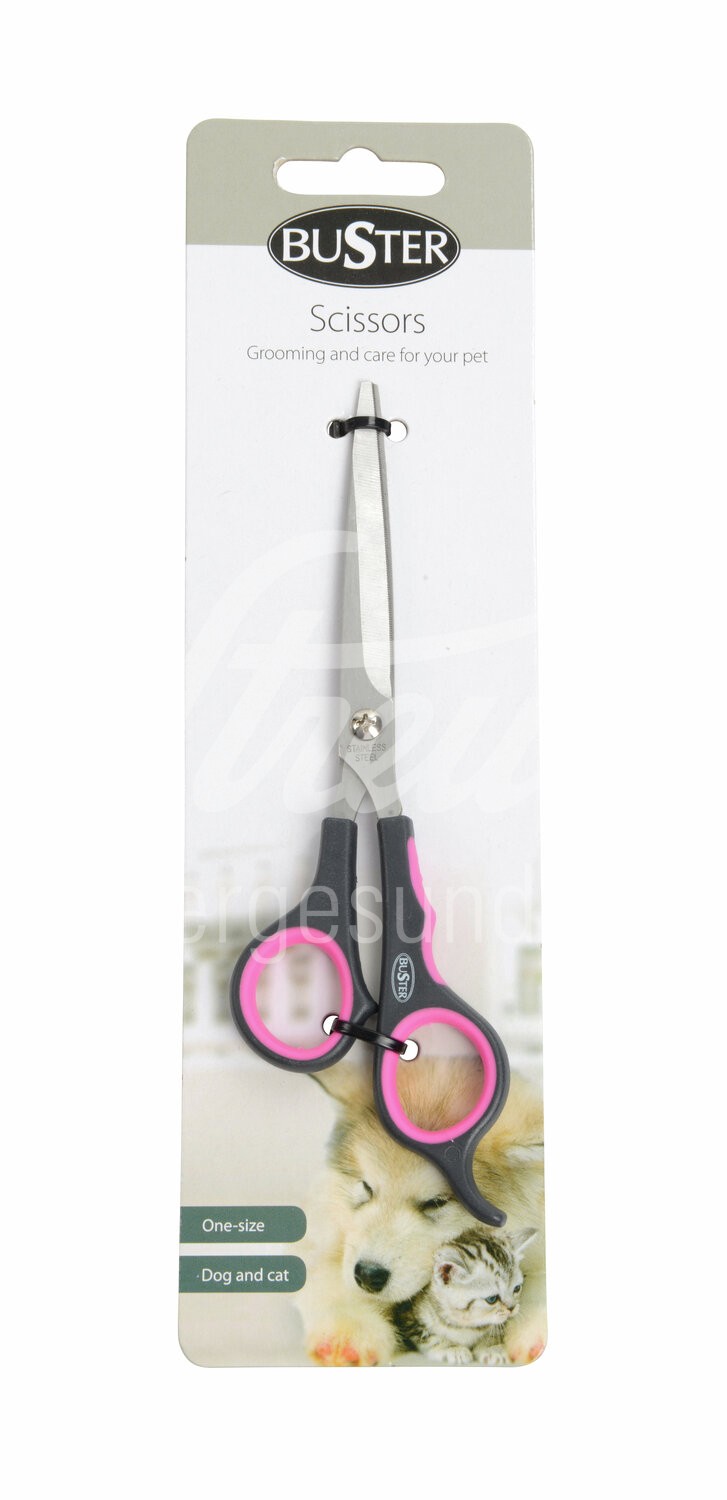 BUSTER Fellschere mit Feinschliff 17,5cm rosa gerade 1Stk BUSTER Fellschere mit Feinschliff 17,5cm rosa gerade 1Stk