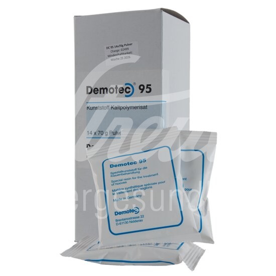 Demotec 95 Holzklotz Pulver 14 x 70 g Beutel 1 Packung