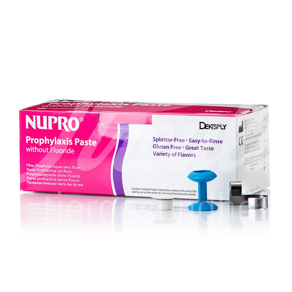 Nupro Polierpaste mittel 200 Töpfchen 400 g 1 Stück