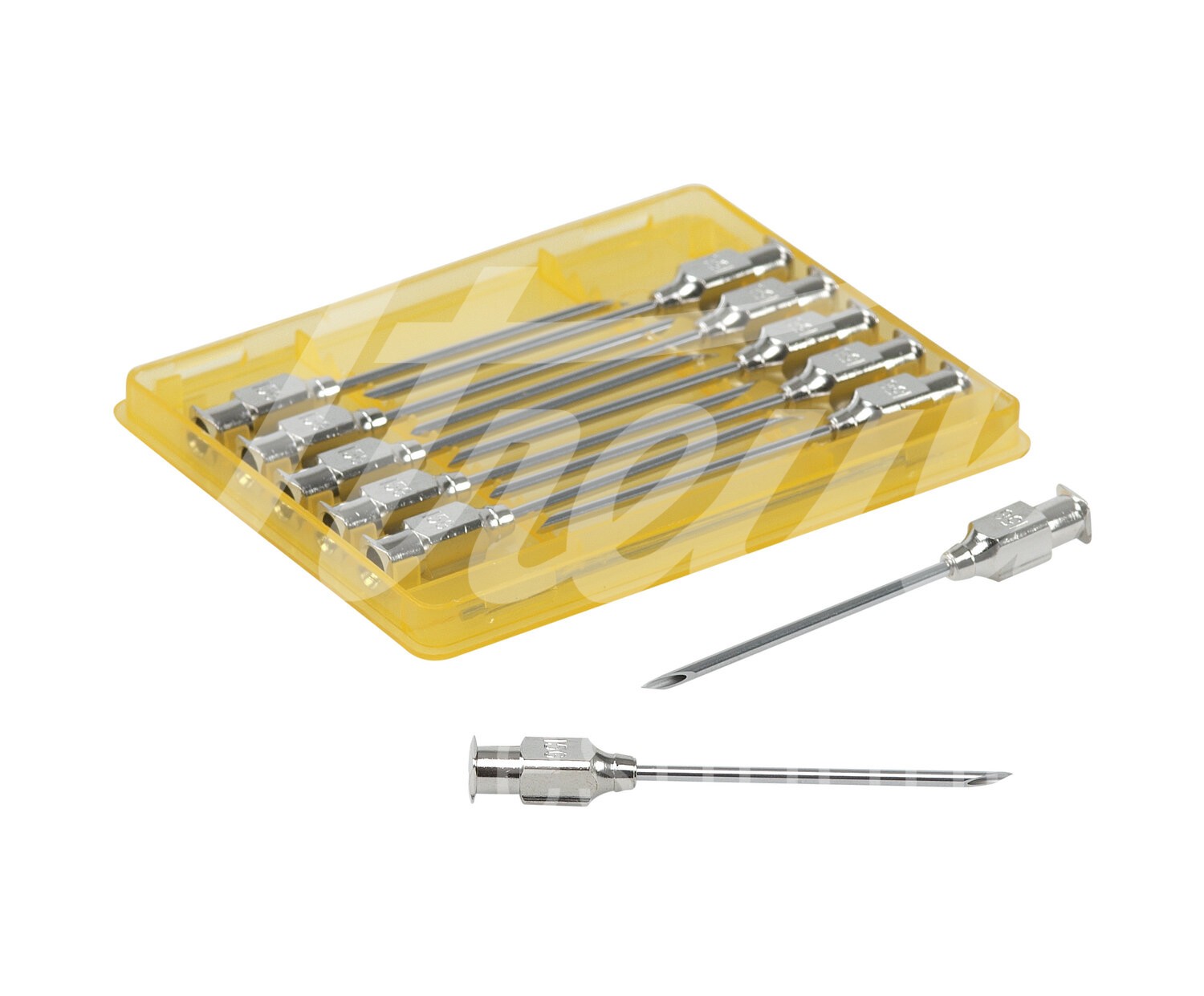 KRUUSE Vet Kanüle 15G 1.8 x 40 mm Luer Lock 12 Stk.