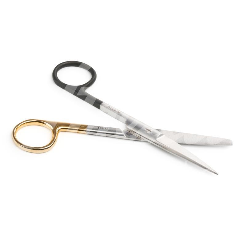 KRUUSE chirurgisch Schere micro Tone 14.5 cm sp/st gerade LINKS 1 Stk