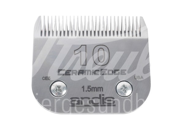 Andis Scherkopf #10, SNAP on, Keramik, 1,5mm 1 Stück