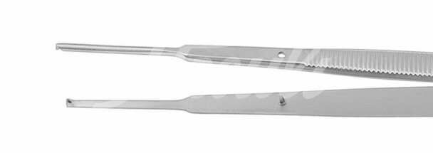 Pinzette Gerald 17.5 cm gebogen anatomisch 1 Stück