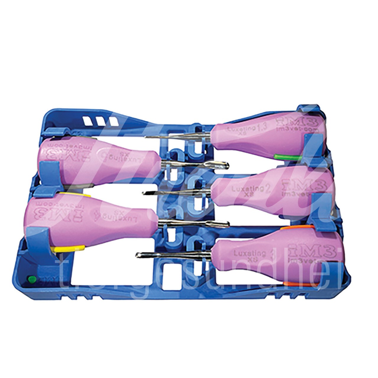 iM3 Ergo Luxator XS Set violett inkl. autokl. Box 1 Set